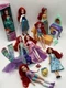 HUGE Hasbro Disney Ariel The Little Mermaid Barbie Doll Collection Lot MINT RARE
