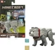 Mattel - Minecraft Movie 3.25'' Dennis the Wolf Figure with Accessories [Used Ve