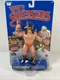 WWE WWF LJN Superstars The Ultimate Warrior Retro Blue Card Bilingual Canada
