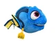 Finding Nemo Dory Blue Disney 17 in Plush Fish Stuffed Toy Transfer 3181 Tag