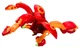 Bakugan Battle Planet Spin Master Red Pyrus Nillious B200 Anime Bakugan Toy