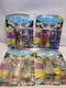 Lot Of 4 Playmates Star Trek Next Generation Guinan Troy Worf 1993 Unpunched Nib