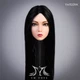 US YMTOYS YMT029A 1/6 Woman Asian Girl Rose Head Sculpture Rooted Hair Model Toy