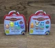 New Pokemon Squishmallows Squishalongs 2 Packs Mini-Squish Pikachu Eevee Gengar