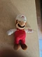 New Super Fire Mario (White) Plush Stuffed Toy 9" Jakks World Nintendo 2022 NWT