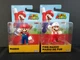 Super Mario Bros. Nintendo 2.5" Action Figure Fire + Regular Mario Jakks Pacific