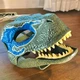 Jurassic Park 🦖 VELOCIRAPTOR &ldquo;Blue&rdquo; Dinosaur Mask Jurassic World (Brand New)