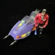 RARE Kenner MASK Piranha Sidecar Sly Rax Sawblade UK Action Figure 1986
