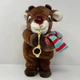 Dan Dee Musical Rudolph Red Nosed Reindeer Animated Dancing Light Up Plush 12"