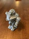 Vintage 1992 TOY STATE Mini Robot works w New Batteries Pull Back Motor