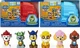 Lot of 2 Paw Patrol Dino Rescue Mini Figures Blind Box Series 7 Red & Blue NEW