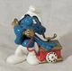 Vintage Smurfs Telephone Smurf 20062 Thin Cradle Peyo Schleich Figure
