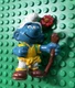 Smurfs 20041 Hiker Smurf Hiking Walking Stick Figure Vtg Schleich Peyo Figurine