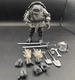 Universal Monsters TMNT Leonardo As Hunchback Black & White NECA From 2 Pack