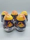 5 Yellow Jurassic World Dominion Captivz Dinosaur Mystery Egg 