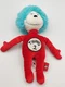 Dr. Seuss Cat In The Hat Plush Doll Thing 2 Stuffed Animal 11"