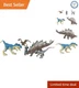 Jurassic World Dominion Mini Figures Set: Travel-Friendly Dino Adventure Toys