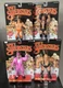 SET of LJN WWE Superstars Series Wave 2 Black Card Warrior Ventura Bundy Austin