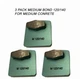 3-pack! Husqvarna-Compatible Diamond Grinding Disc Medium-Soft Surface, 120/140
