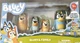 Bluey Family 4-Pack Figure Set New