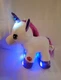 Dan Dee White Plush Musical Light Up Unicorn