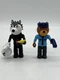 Roblox Piggy Series 2 Lot of 2 Action Figures Willow the Robber & Officer Doggy