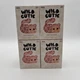 Authentic POP MART Crybaby Wild But Cutie Vinyl Plush Pendant Blind Box Lot Of 4