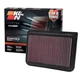 KN High-Flow Original Lifetime Engine Air Filter Increase Power Premium,