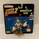 SUPER MARIO Bros. 2 Luigi Wind Up Figure Nasta Toy Nintendo MOC New