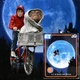 E.T. the Extra-Terrestrial Action Figure Elliott & E.T. on Bicycle 13cm Neca