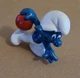 SMURFS CARTOON vintage PVC 2" Figure SMURF Bowler #20051 PEYO SCHLEICH 1979