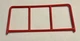 Vtg Batman Batcave SHORT GUARD RAIL Toybiz DC playset red accessory weapon part