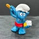 Smurfs 20108 Sauna Smurf Bath Soap Brush Vtg Figure Schleich Peyo Figurine