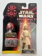 STAR WARS EPISODE 1 QUI-GON JINN Action Figure with COMMTECH CHIP * Hasbro