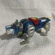 Vintage Voltron Blue Lion 4 Diecast Robot 1981 GB-36 Y&K Toy Japan Golion