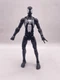 Spider-Man Marvel Legends Retro Symbiote Black Costume 6-inch Figure Incomplete