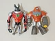 Playmates Ben 10 OMNI-KIX ARMOR JETRAY & OMNI-NAUT ARMOR HEATBLAST Loose
