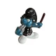 Vintage Smurf 20123 Policeman Smurf 1981 Schleich W Berrie HK