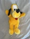 Vintage Disneyland Walt Disney World Pluto Plush Hand Puppet, Retired