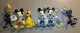 DISNEY Diamond Select Kingdom Hearts LOT OF SIX (6) Figures - Pre-Owned, EC
