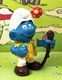The Smurfs - Schleich - 20041 Hiker Smurf (yellow shirt, flower r