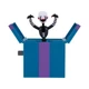 Jazwares Five Nights at Freddys 2 Puppet with Office Collector Figure Set FNAF