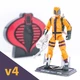2014 Hasbro G.I. Joe 50th Anniversary H.E.A.T. VIPER v4 Figure | Heated Battle