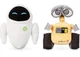 Disney World Original Wall-e & Eve Plush Set - 7'' L Walle