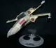 Acrylic display stand for Kenner vintage & Hasbro POTF Star Wars X-wing banked