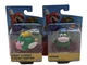(2)-Jakks Nintendo Super Mario DEEP CHEEP CHEEP-UNTER & SPIKE-2.5"-Action Figure