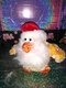🦄Dan Dee / Musical Talking "Santa Duck" Light Up Cheeks Hops 7" Animated Plush!