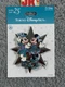 Tokyo Disney Sea 25th Anniversary Mickey Minnie Pin Jumbo Sparkling Jubilee