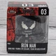Funko Minis #03 | Marvel Venom | Iron Man | Vinyl Figure/Bobblehead