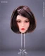 YMTOYS YMT073B 1/6 MeiEr Seductive Girl Head Carved Model Toys